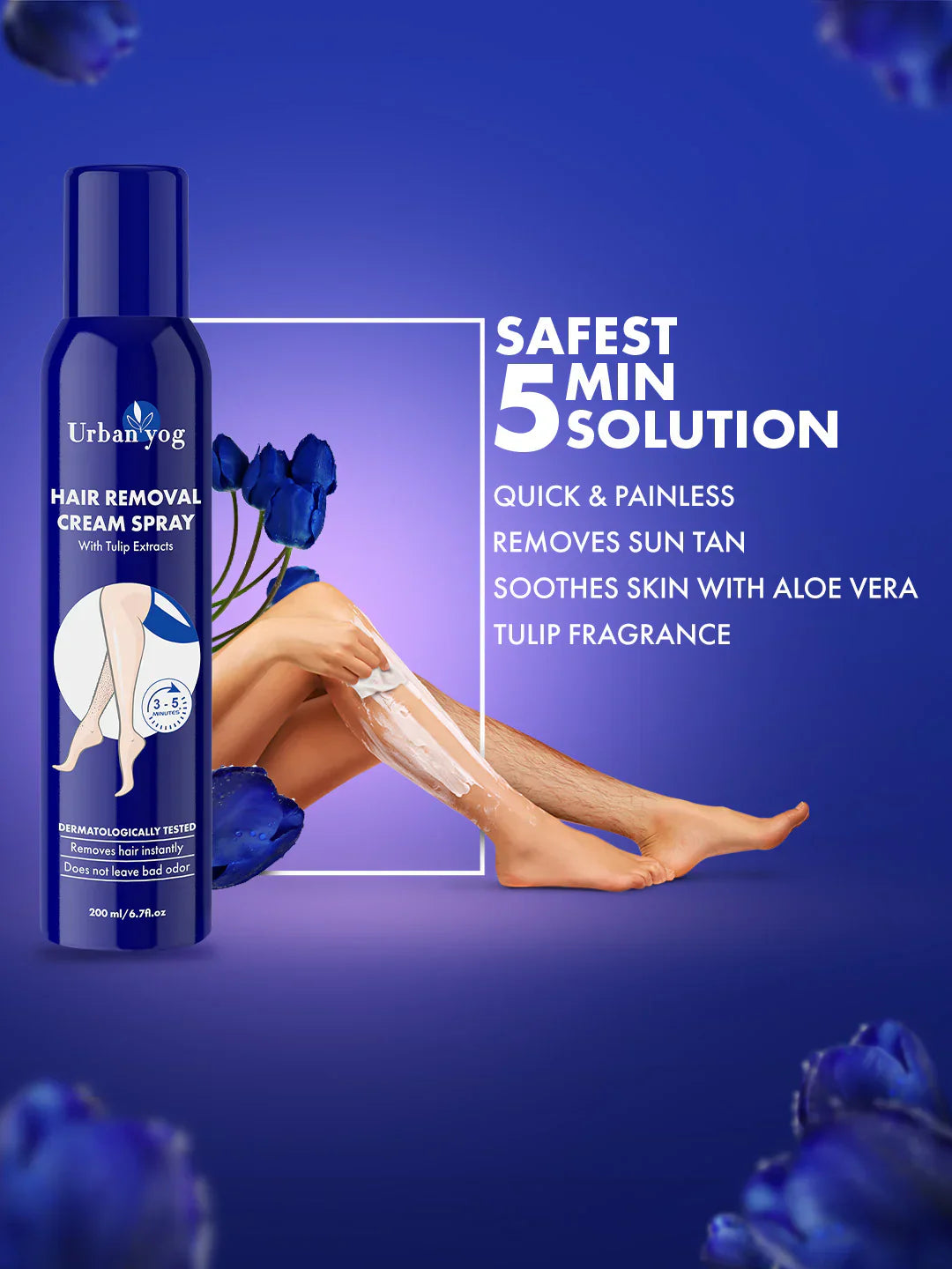 Urban Yog Hair Removal Spray Cream 200ml