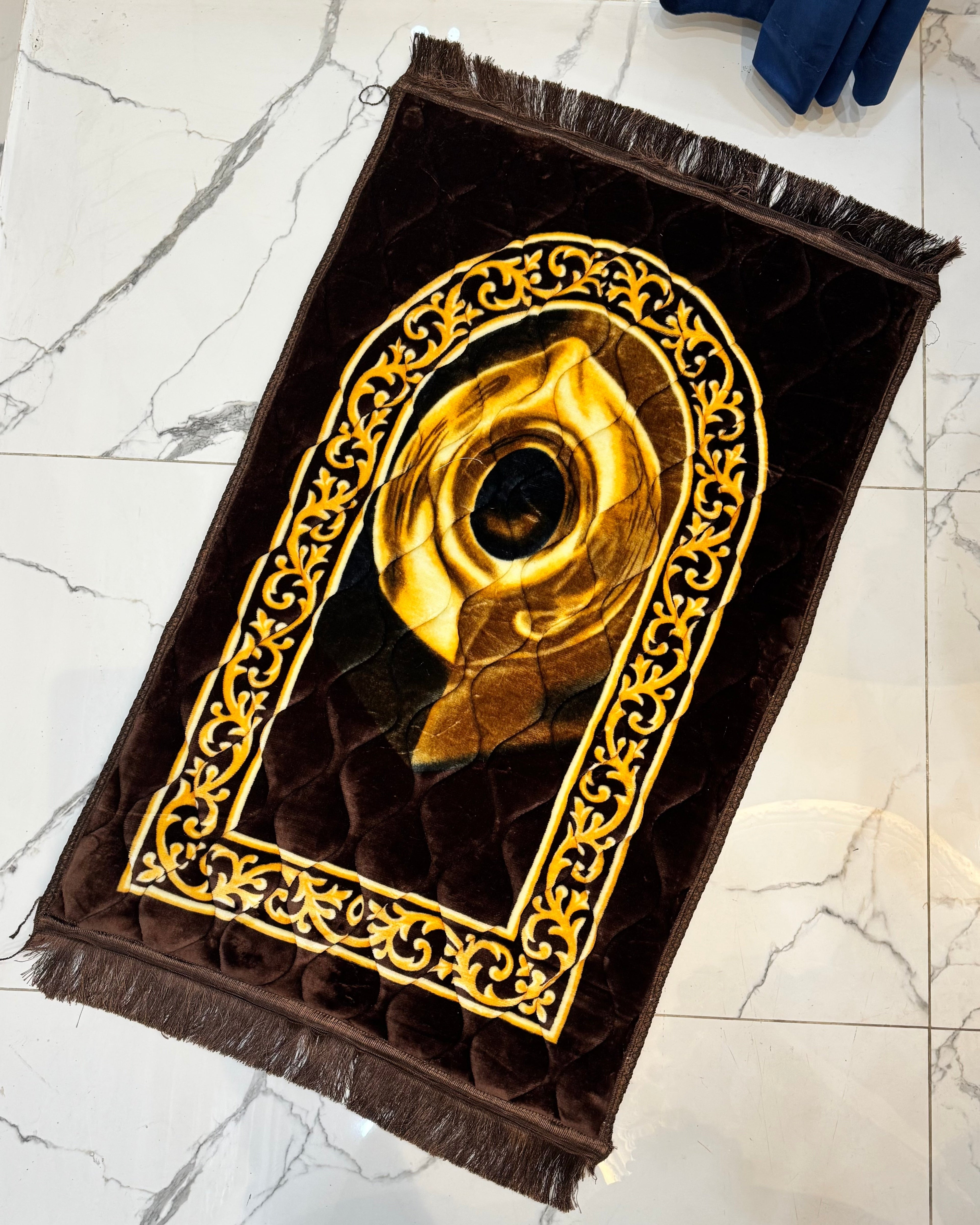 Luxury Foam Filled Soft Prayer Mats Green