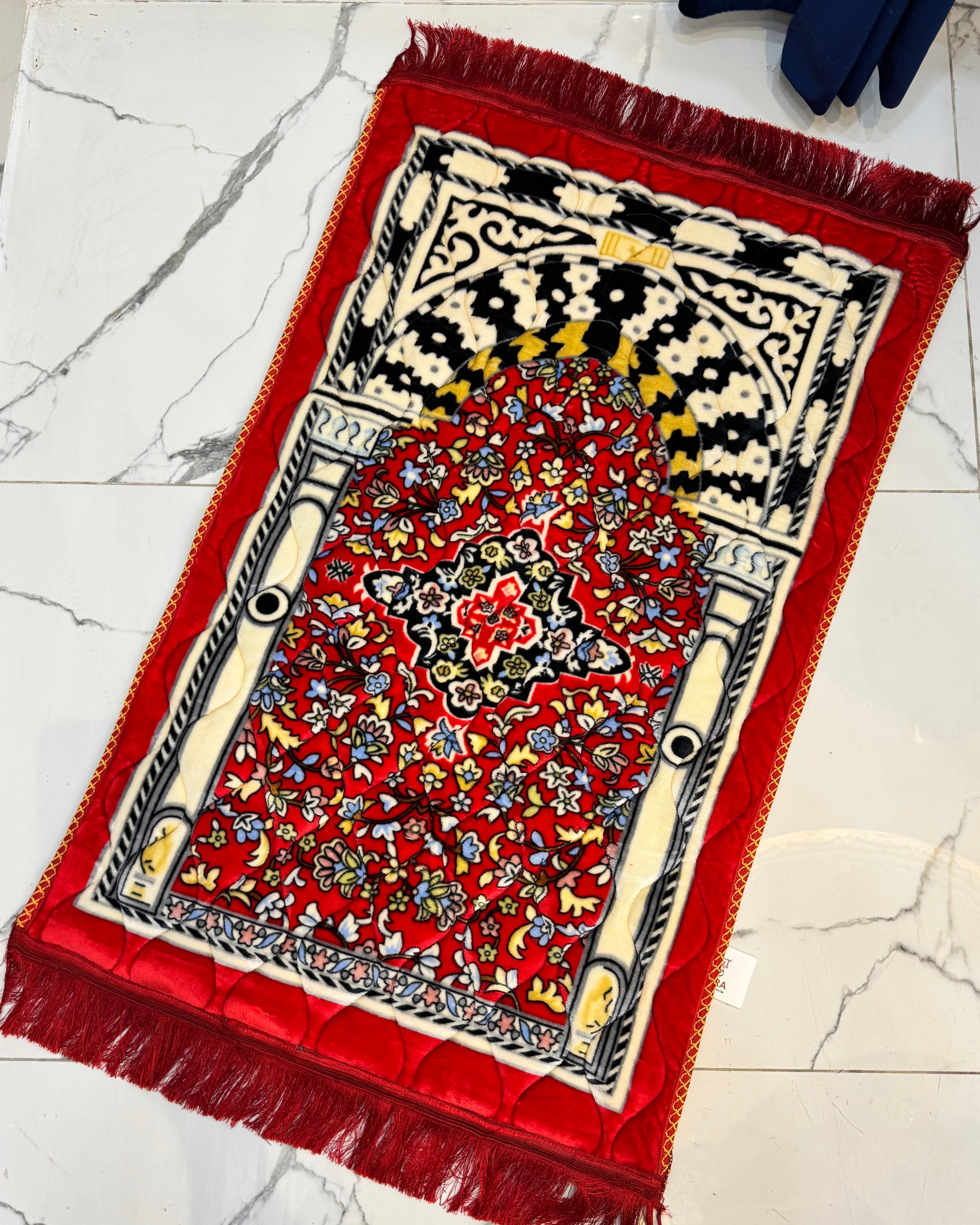Luxury Foam Filled Soft Prayer Mats Blue