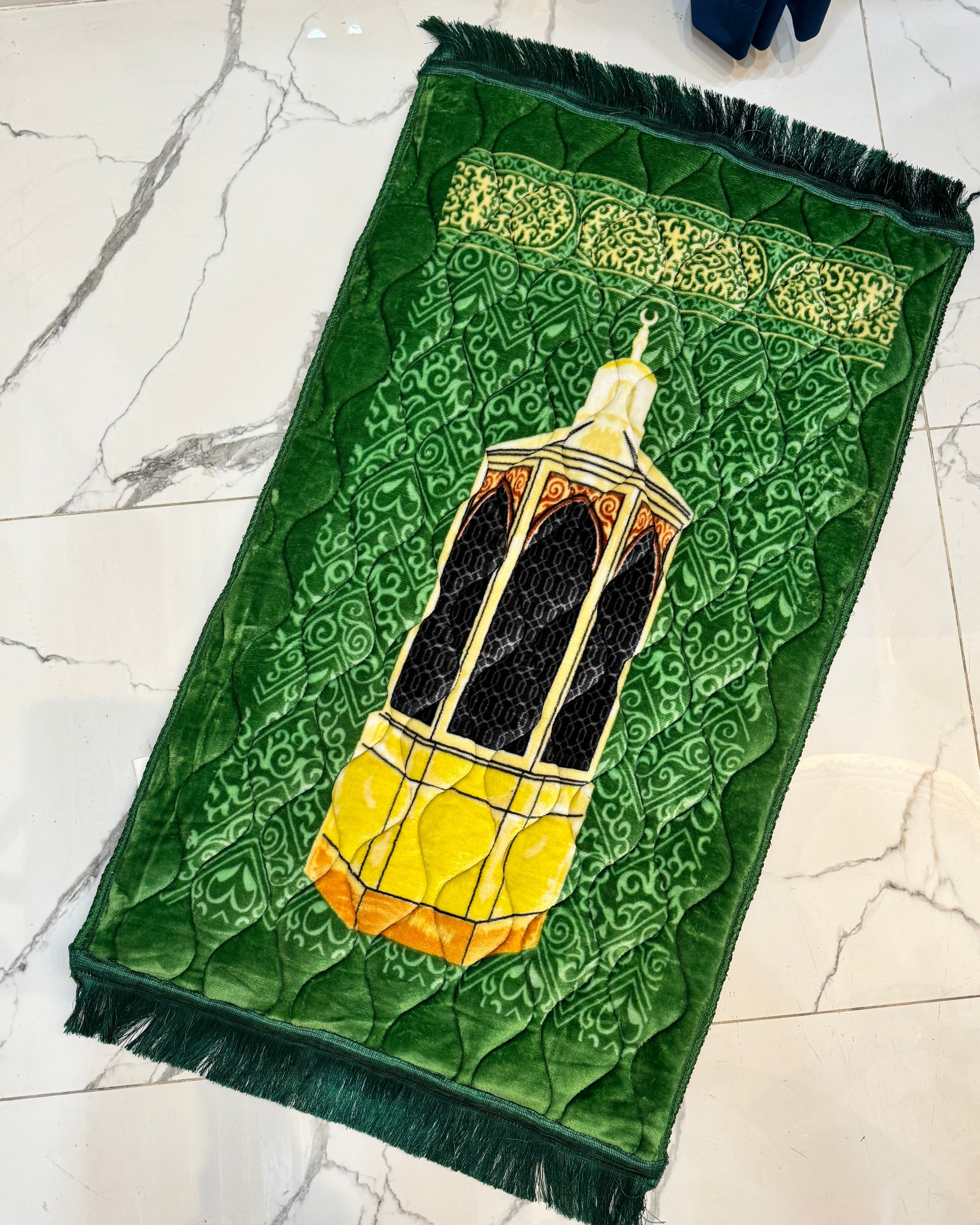Luxury Foam Filled Soft Prayer Mats Blue