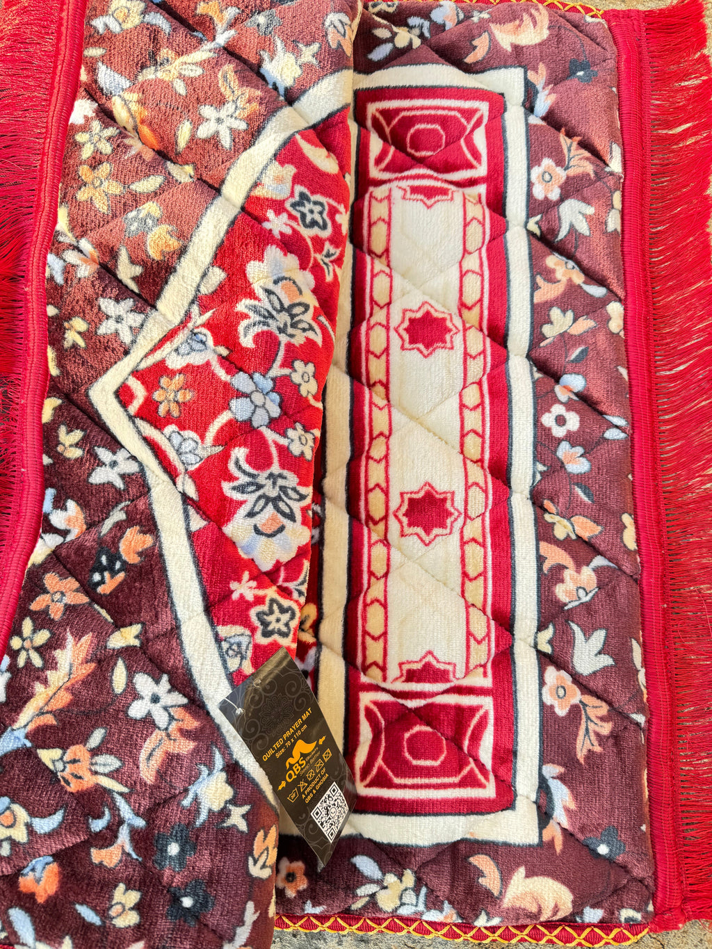 Luxury Foam Filled Soft Prayer Mats Golden