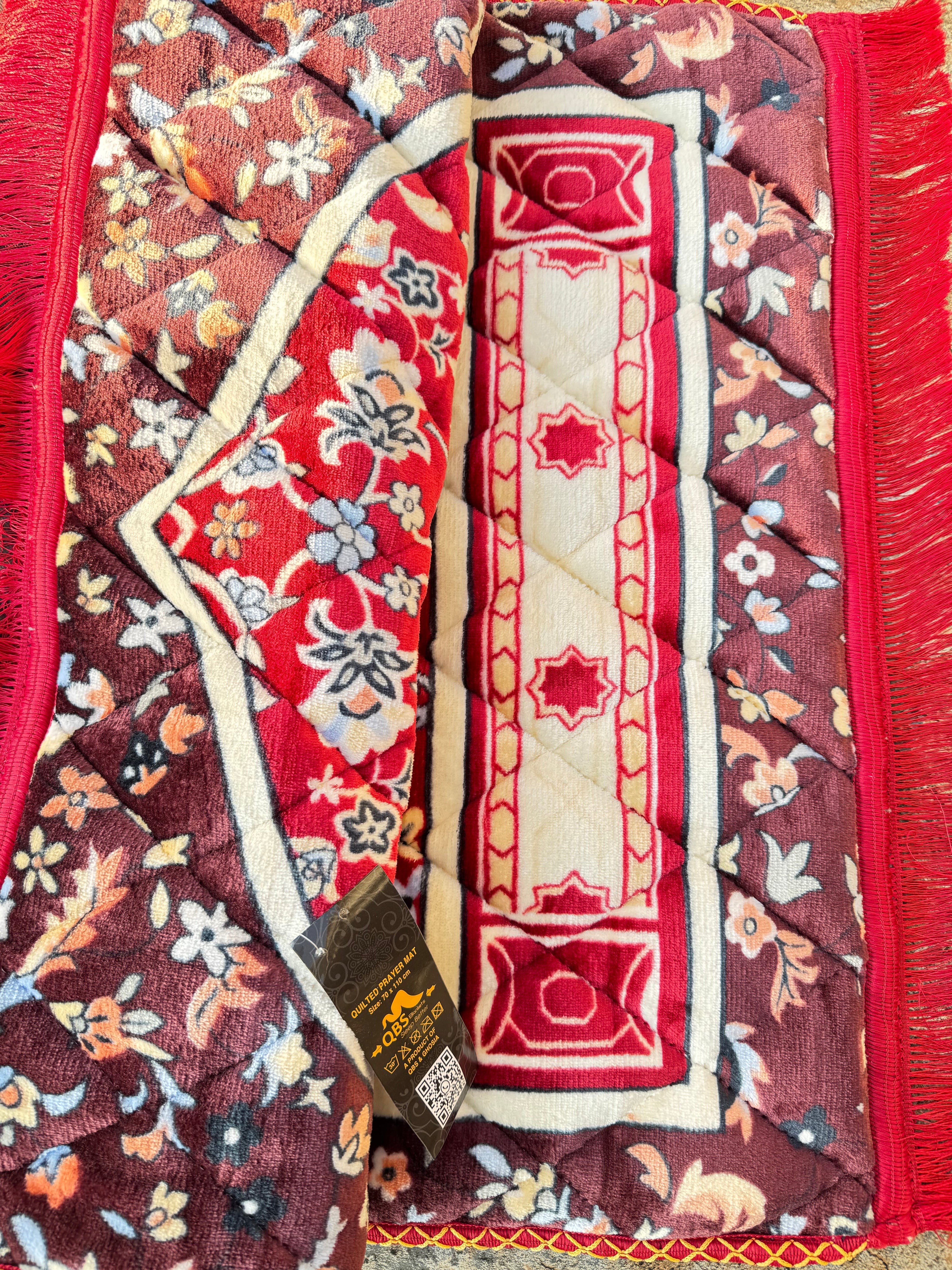 Luxury Foam Filled Soft Prayer Mats Golden